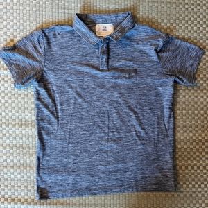 Mazda Hiroshima Heather Gray Polo Men's Size Medium Made in USA